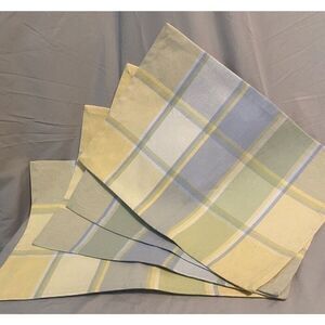 Cotton Cloth Linen‎  Placemats Set Of 4 Washable